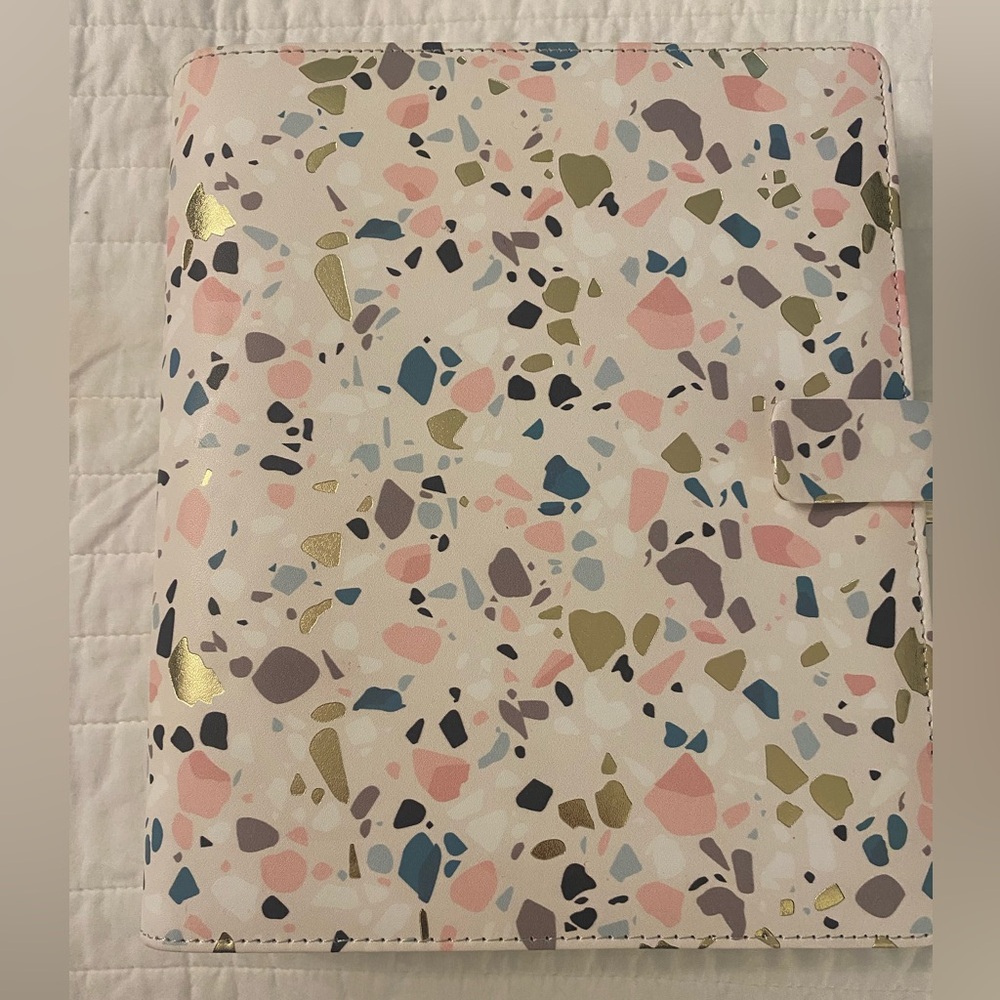 Filofax Architecture A5 Organiser in Stylish Terrazzo Pattern Design